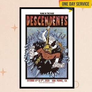 Descendents Punk In The Park San Pedro Oct 4-5 2025 Poster